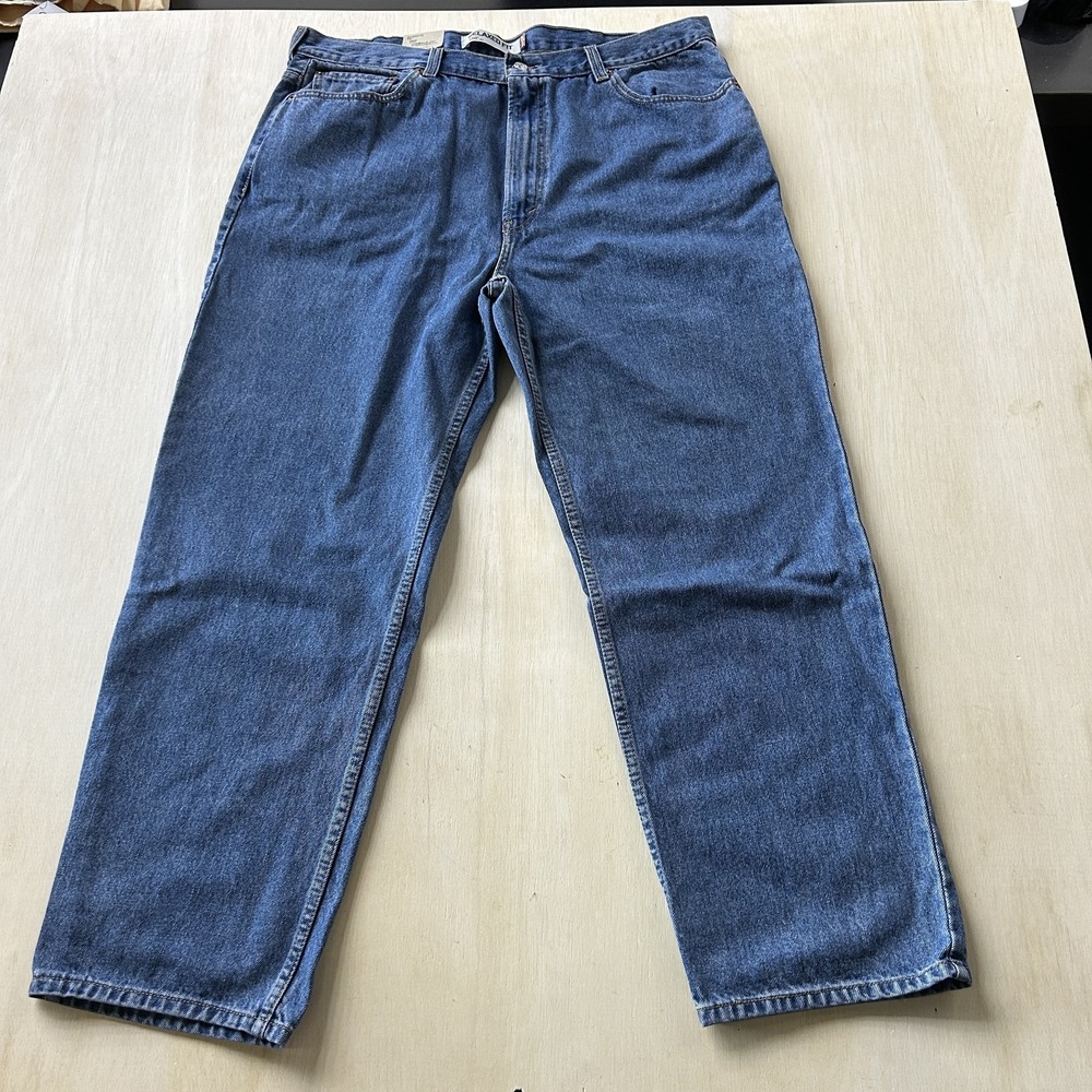 Vintage Levis‎ 550 Jeans Mens 42x30 Medium Wash Blue Denim Relaxed Tapered Fit